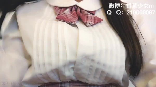 香草少女2020学生装JK白过膝袜私人影院乳夹(香草少女m)双马尾