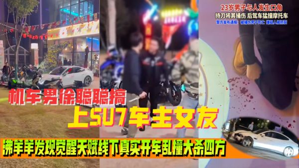 [SU7血案] 狂飙车主单刀赴会 爆捅摩友菊花